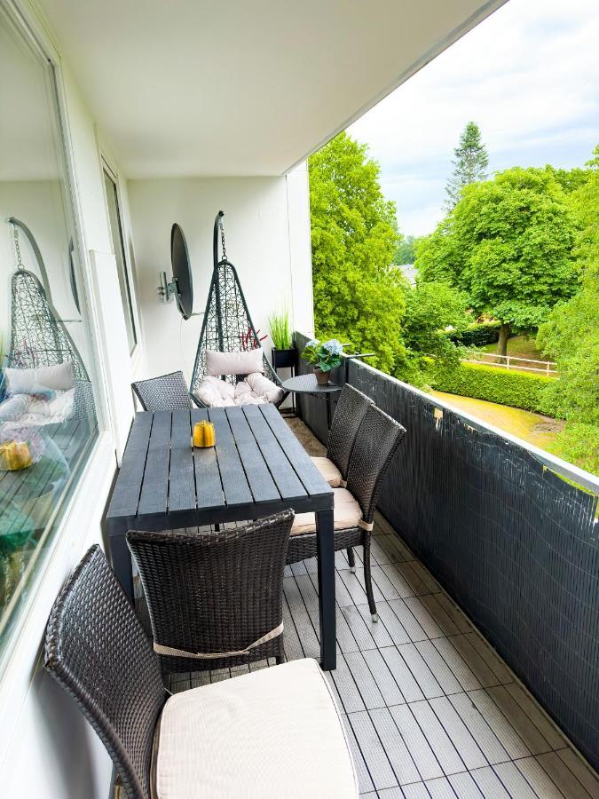 Messewohnung Fuer 5 Gaeste Mit Balkon Und Lift Hanóver Exterior foto