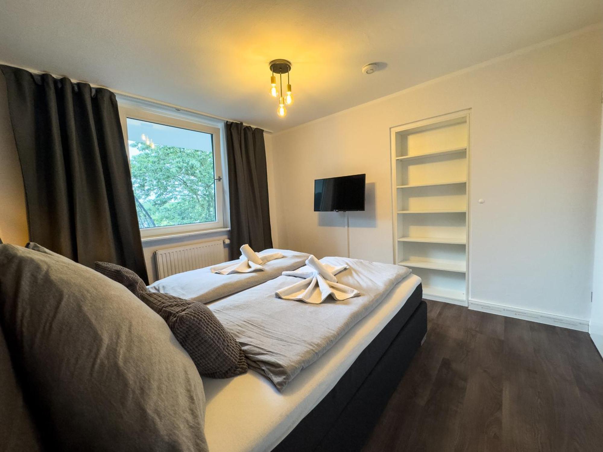 Messewohnung Fuer 5 Gaeste Mit Balkon Und Lift Hanóver Exterior foto